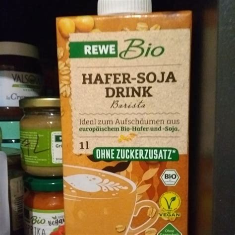 Rewe Bio Hafer Soja Drink Barista Review Abillion