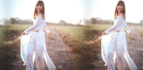 Hot girl nổi tiếng Thái Lan lấy lòng fan Việt khi mặc áo dài đội nón lá cực xinh