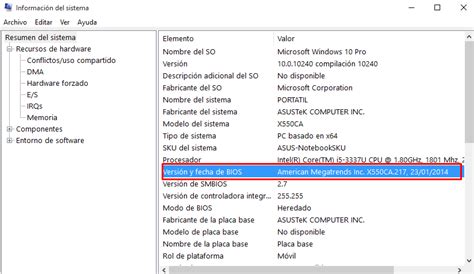 Ver La Versi N De Bios Y Uefi En Windows Pc Soluci N