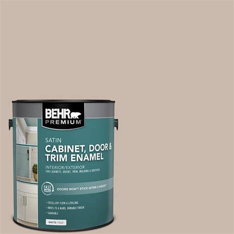 BEHR PREMIUM 1 Gal N230 3 Armadillo Satin Enamel Interior Exterior