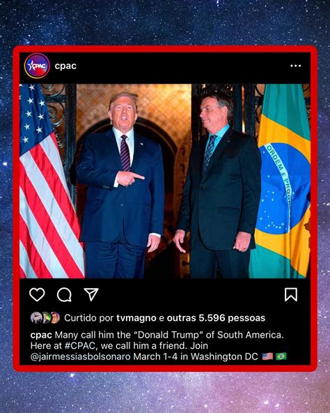 Tio Nascimento On Twitter Rt Sigalib Bolsonaro E Trump Dois Dos