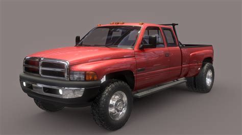 1994 Dodge Ram 3500 Dually 3d Model By Marblebarble 264ebf9 Sketchfab