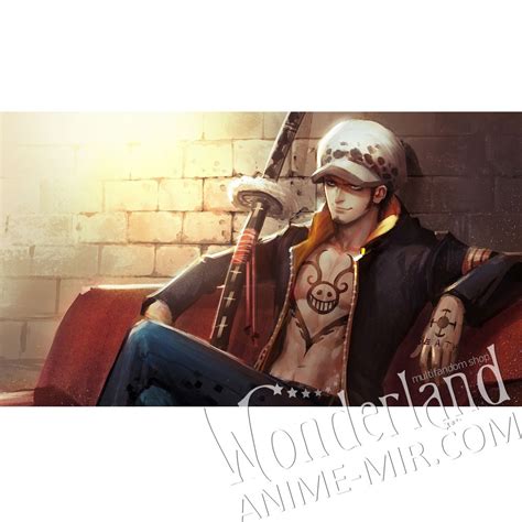 Аниме кружка Ван пис - Трафальгар / One piece - Trafalgar в интернет ...