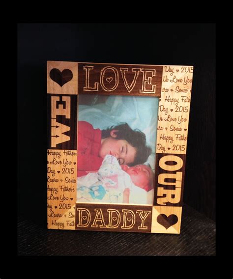 Personalized Father's Day Picture Frame, Dad Picture Frame, Gifts for ...