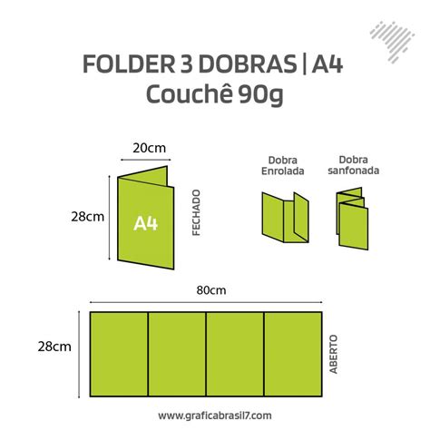 Folder Com 3 Dobras