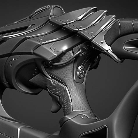 Artstation Sci Fi Gun Concept