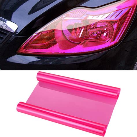 11 88×48 Inches Car Light Self Adhesive Tint Film Brake Light Headlight Tail Light