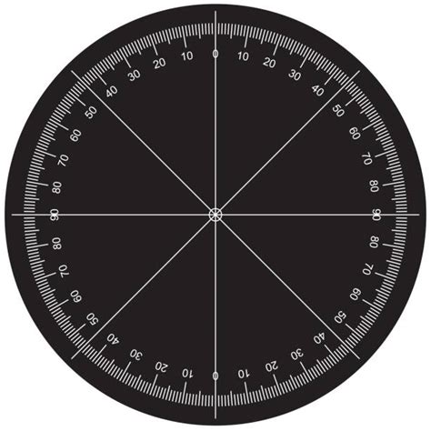 protractor actual size