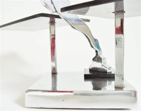 American Art Deco Chrome And Bakelite Nude Figural Jewelry Store Display Stand For Sale At