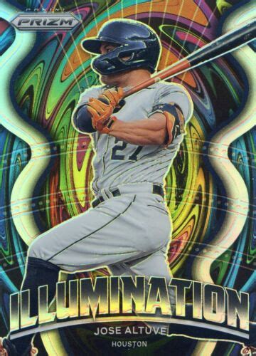 Panini Prizm Baseball Jose Altuve Illumination Silver Prizm Il