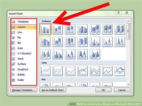 How to Construct a Graph on Microsoft Word 2007: 7 Steps