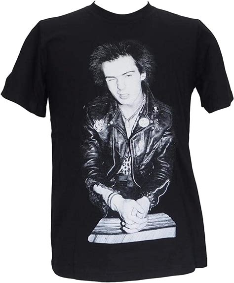 Amazon メンズ 映画 シドビシャス Sid Vicious セックスピストルズ Sex Pistols 夏服 スポーツ Tシャツ