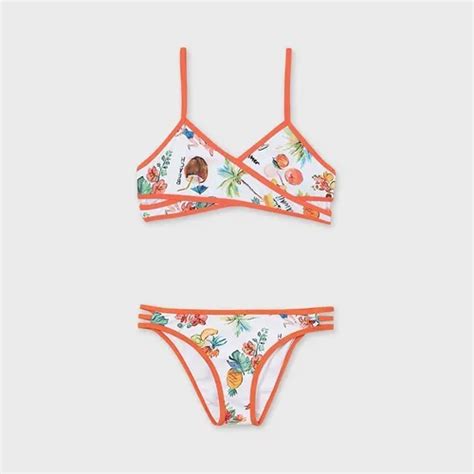 Bikini Cruzado Nectarina Mayoral Niña Mod 6735 8 Años Rm MercadoLibre