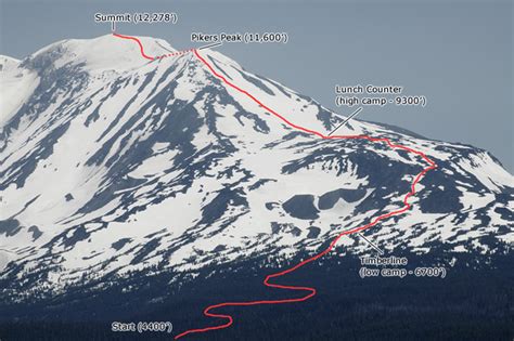 Mt Adams South Spur Climb Route Flickr Photo Sharing