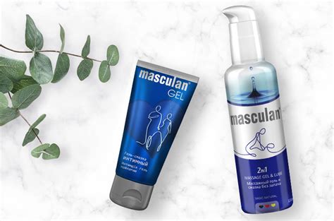 Смазка masculan, гель лубрикант - Masculan