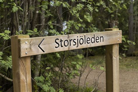 Sex små sjöar blev en stor vandra Storsjöleden Det Vilda Göteborg