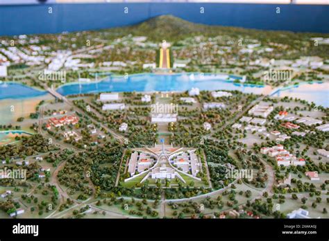City Model Presenting The The Urban Development Of The Planned City Of