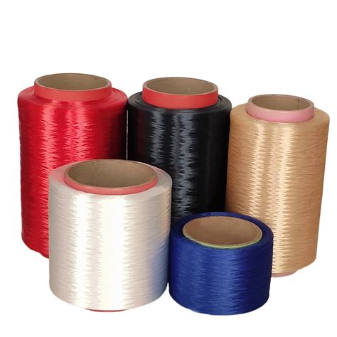 Colored High Tenacity Dope Dyed Polyester Filament Yarn China