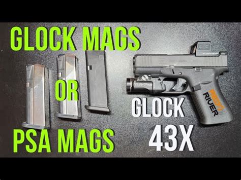 Is the PSA Dagger Micro Mags reliable in the Glock 43x? - YouTube