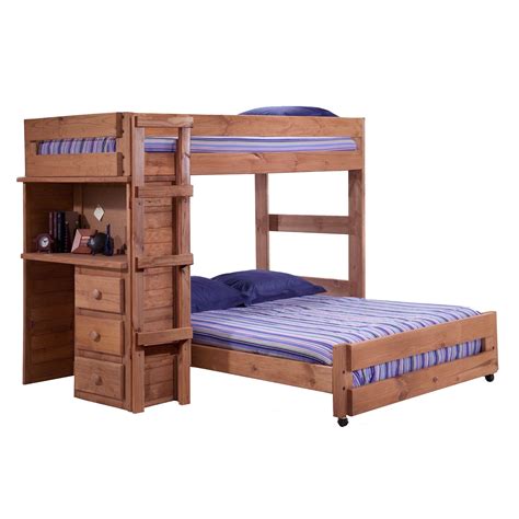 Twin Over Full L Shaped Bunk Bed Wayfair