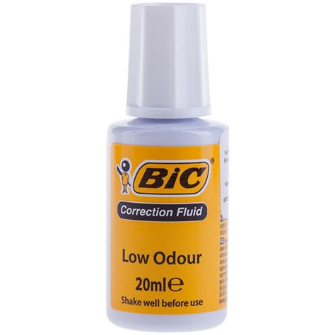 Корректирующая жидкость Bic 20 мл, водная, с кистью - купить в интернет ...