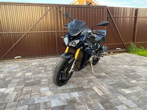 Купить б у BMW S R инжектор передач в Москве синий naked bike года по цене