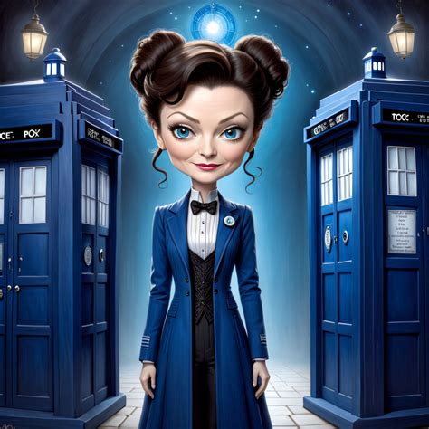 Missymichelle Gomez From Dr Who Illustrated By Nicoletta C By Eve