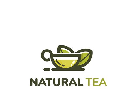 Natural Tea Logo Design By Reza Alfarid On Dribbble