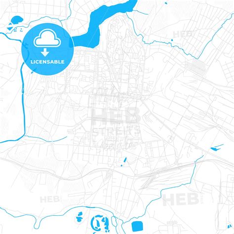 pervouralsk russia  vector map  water  focus hebstreits map vector map printable