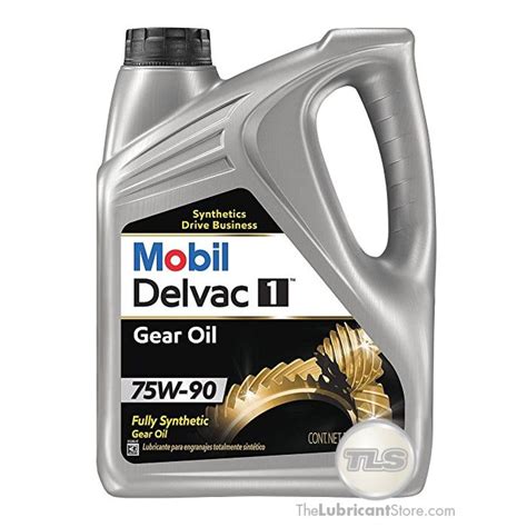Mobil Delvac 1 Gear Oil 75w90 (Case of 4 - 1 Gal. Containers)
