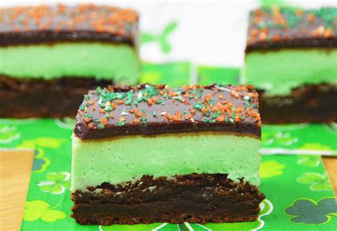 Baileys Irish Cream Brownies For St Patricks Day Chef Franco Lania