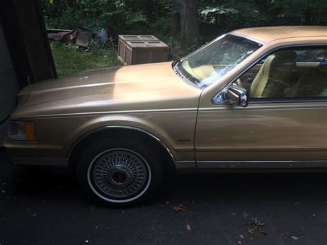 1984 Continental Mark Vii Bill Blass 36000 Miles For Sale