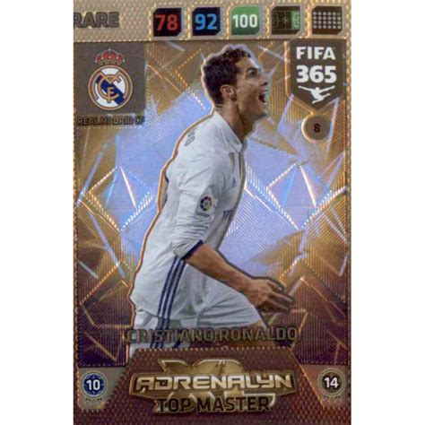 Venta Trading Card Cristiano Ronaldo Top Master Adrenalyn Fifa 365 2018