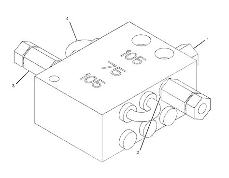 Valve Gp Lube Distribution S N W M Up Part Of Lines