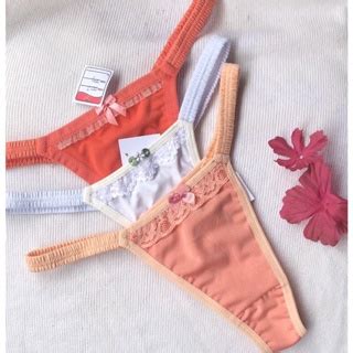 Kit Calcinhas Fio Dental Conforto Microfibra Lingerie Sexy Roupa Íntima Shopee Brasil