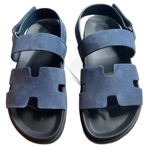 Hermès Genius Cyprus Blue Leather ref.947439 - Joli Closet