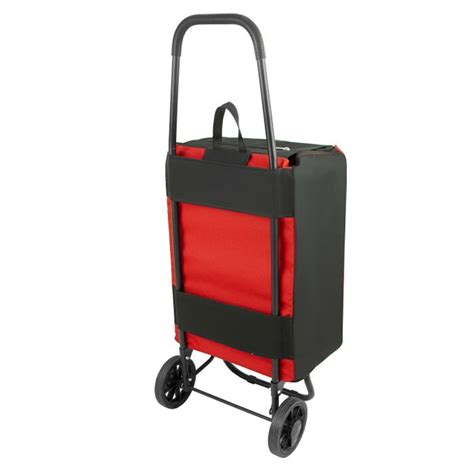 Сумка-тележка Исток Попутчица красная/чёрная СТП13 купить по выгодной ...