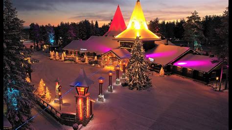 Il Villaggio Di Babbo Natale A Rovaniemi Finlandia Lapponia