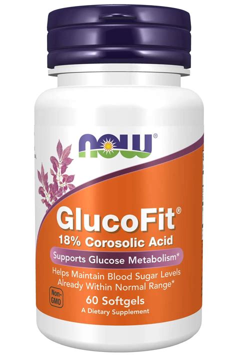 GlucoFit, 60 капсули, Now | Ozone.bg