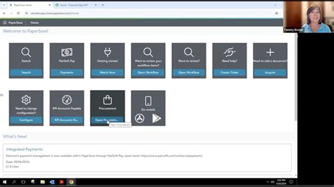 Integrated Procure To Pay In Blackbaud Financial Edge Nxt Youtube