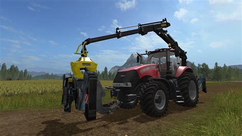 Ponsse Rear Mounted Crane Lifting Hook Crane V 14 Fs17 Farming