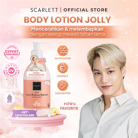 Scarlett Whitening Jolly Body Lotion Kai Edition Scarlett