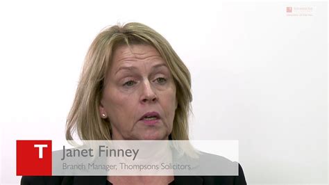 Janet Finney What Makes Thompsons Different Standing Up For You