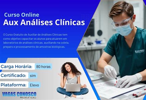 Curso Auxiliar de Análises Clínicas