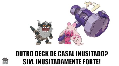 Pokémon TCG Live Perrserker de Galar V junto Tinkaton ex num deck