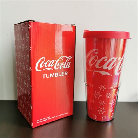 Coca Cola Tumbler 21cm Tall Furniture And Home Living Kitchenware