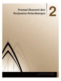 Prestasi Ekonomi Dan Kerjasama Antarabangsa Prestasi Ekonomi Dan