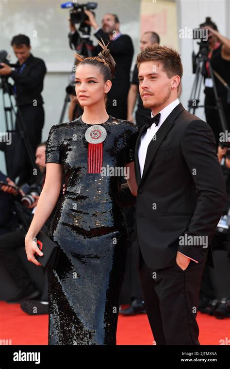 Venice Italy August 31 2022 Barbara Palvin And Dylan Sprouse Attend