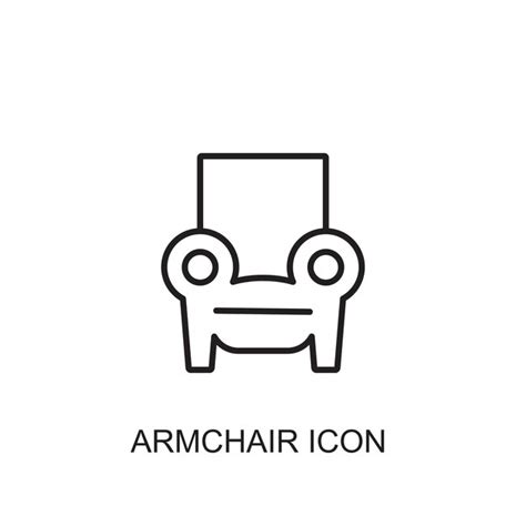 Premium Vector Armchair Vector Icon Icon