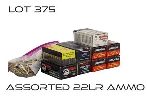 Assorted 22Lr Ammo RES Auction Services